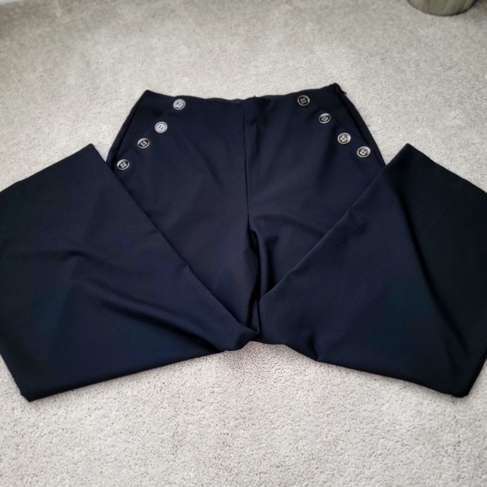 TORRID Wide Leg black strech Dress Pants Size 16R office